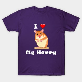 I Love My Hammy T-Shirt